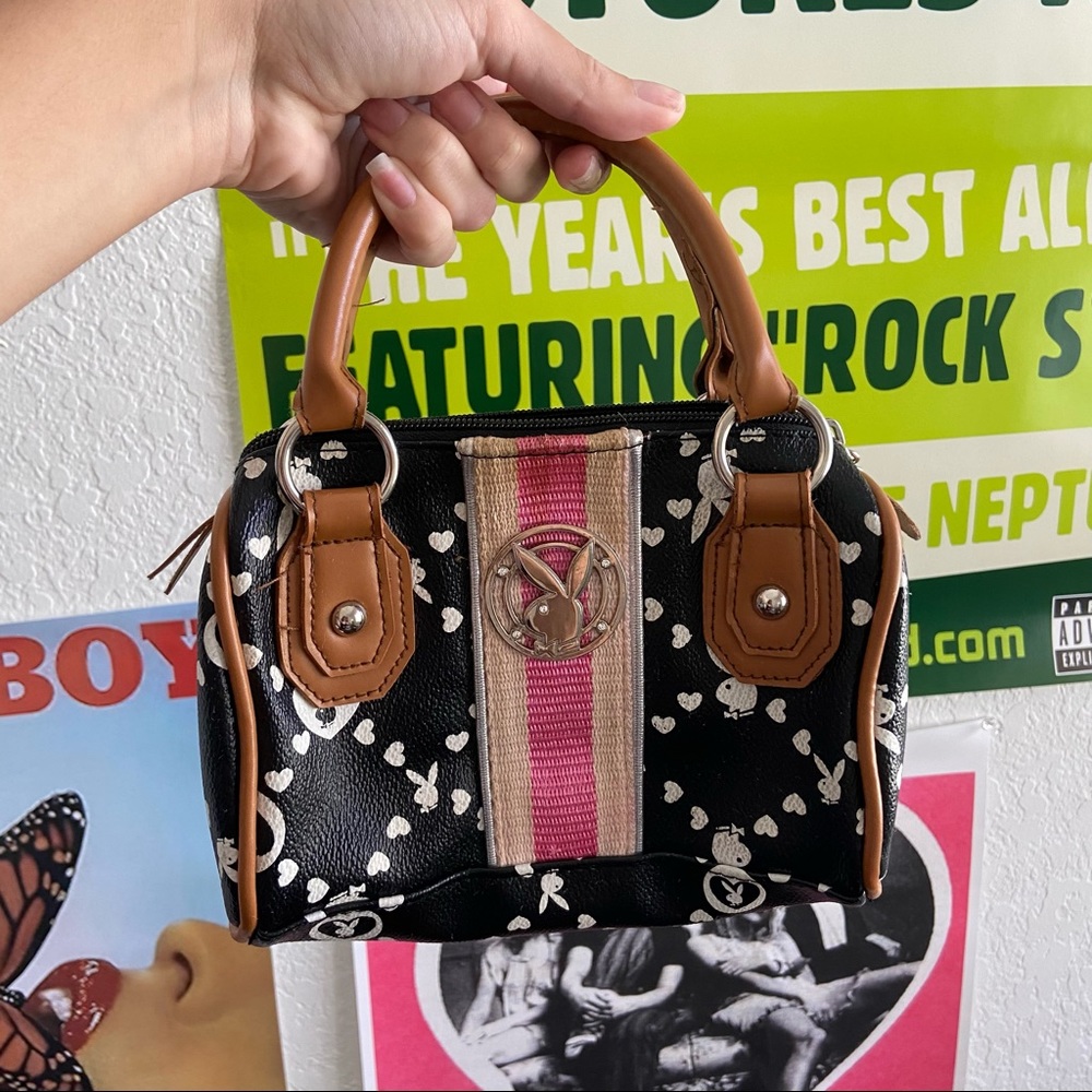 Playboy monogram mini bag